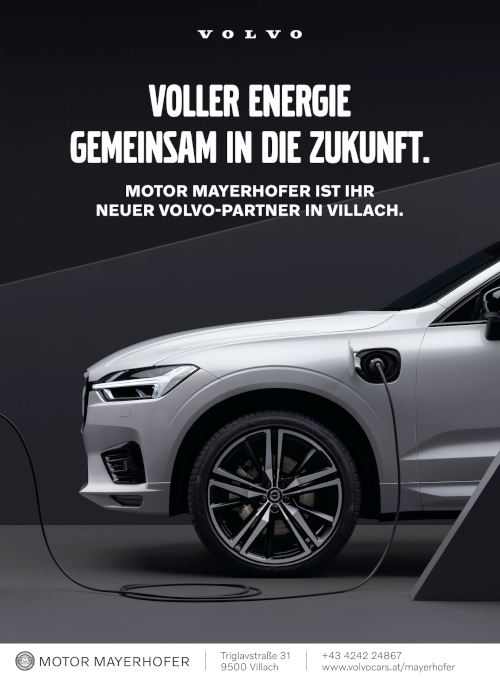 Volvo Plug-in Hybrid Kampagnenmotiv bei Motor Mayerhofer